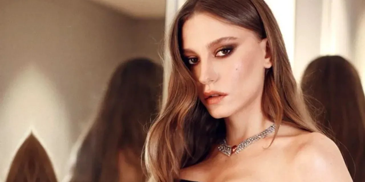 Serenay Sarıkaya'dan tuhaf pozlar