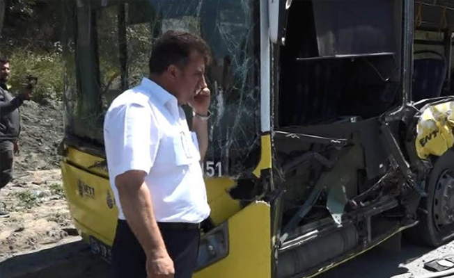 İETT otobüsü kaza yaptı: Çok sayıda yaralı var!