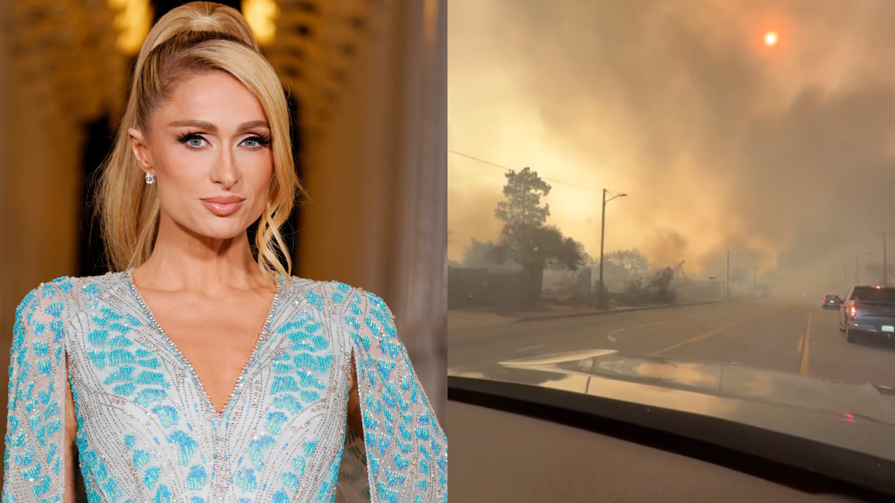 ABD yangınlarla uğraşıyor! Paris Hilton'un da evi yandı