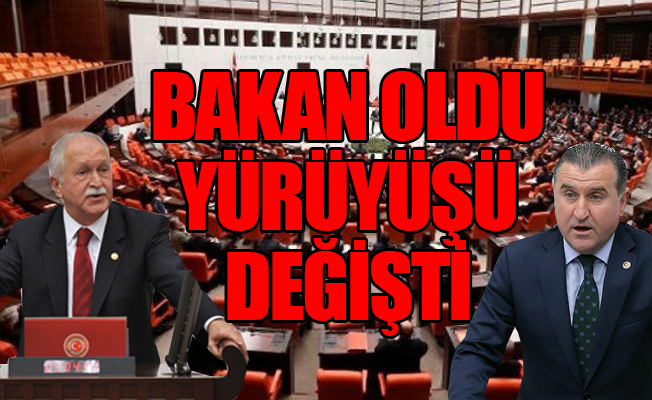 'Meclis’e geçmiş olsun, Osman Bak bakan olmuş'
