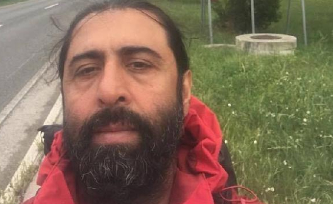 Farkındalık yaratmak için Almanya'dan Türkiye'ye yürüyen tiyatrocu Hırvatistan'da!