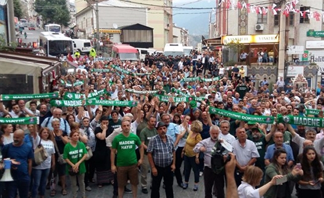 Artvin Cerattepe için eş zamanlı eylem