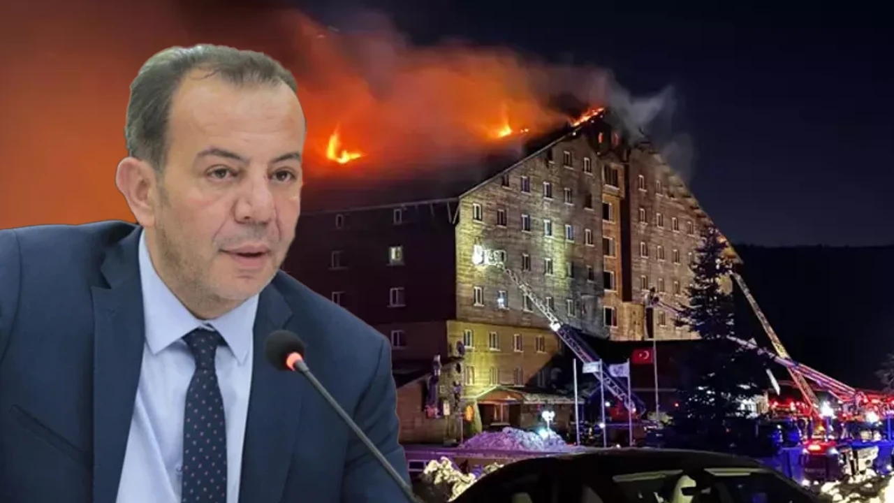 Tanju Özcan'dan Bolu'daki büyük yangın felaketine ilişkin şoke eden iddia