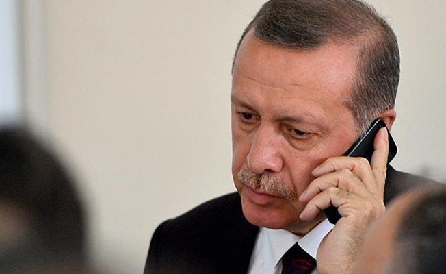 Erdoğan, Filistin Devlet Başkanı ile Kudüs'teki ihlalleri görüştü