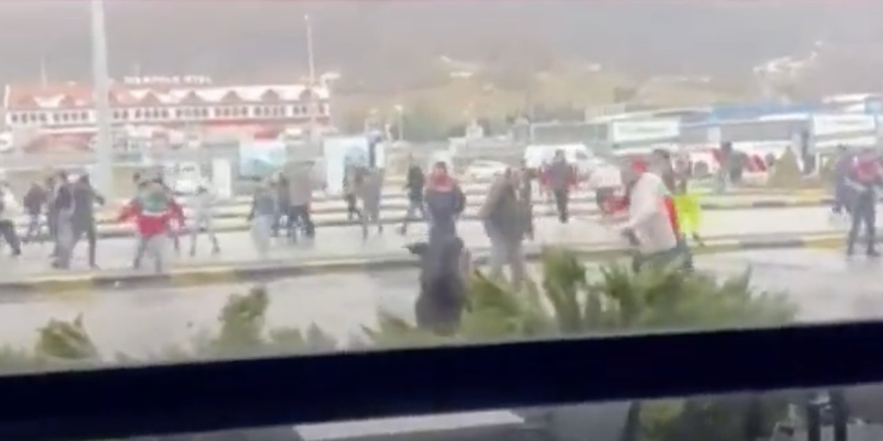 Amedspor ve Fenerbahçe taraftarı arasında kavga: 2 yaralı