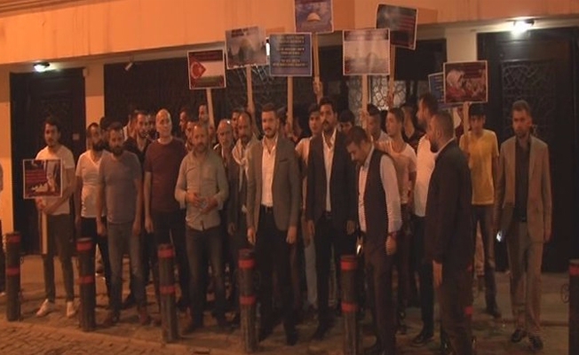 Alperen Ocakları'ndan Mescid-i Aksa eylemi: İbadet özgürlüğünüzü engelleriz