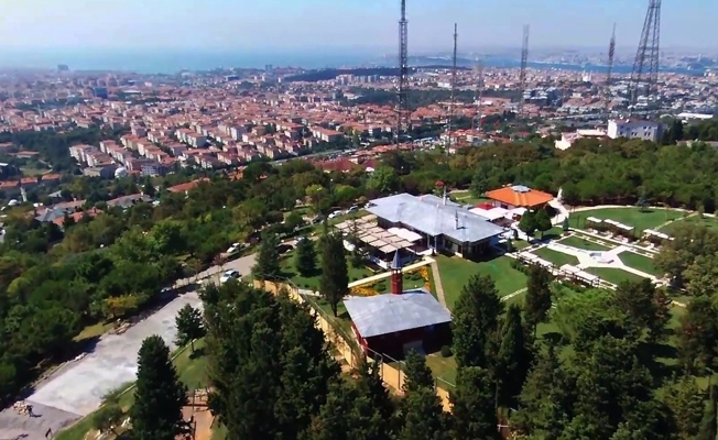 Çamlıca’da bir yeşil alan daha imara açıldı