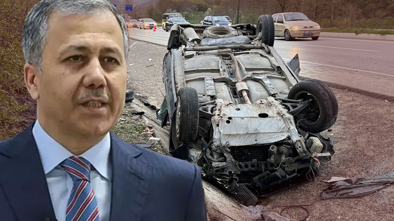 Bayram tatilinin acı tablosunu İçişleri Bakanı Ali Yerlikaya duyurdu