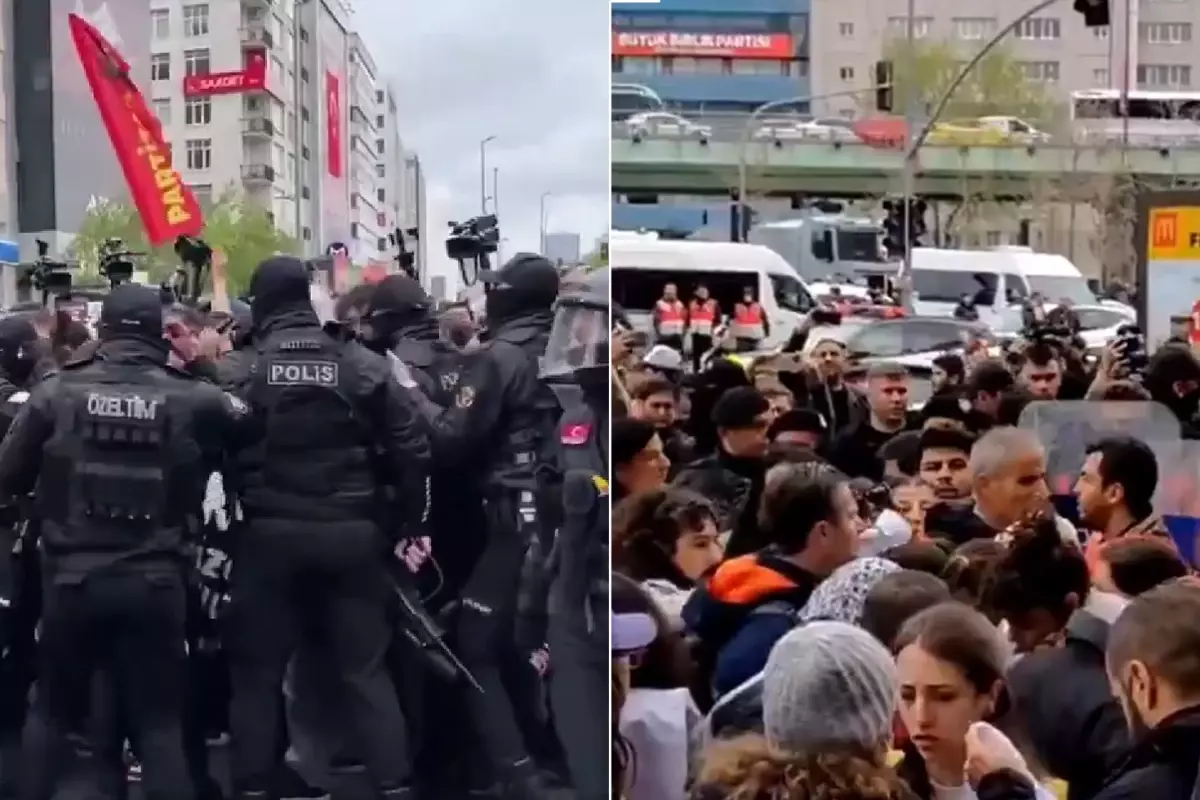 1 Mayıs Emek ve Dayanışma Günü’nde Taksim'e çıkmak isteyenlere müdahale! Çok sayıda kişi gözaltına alındı