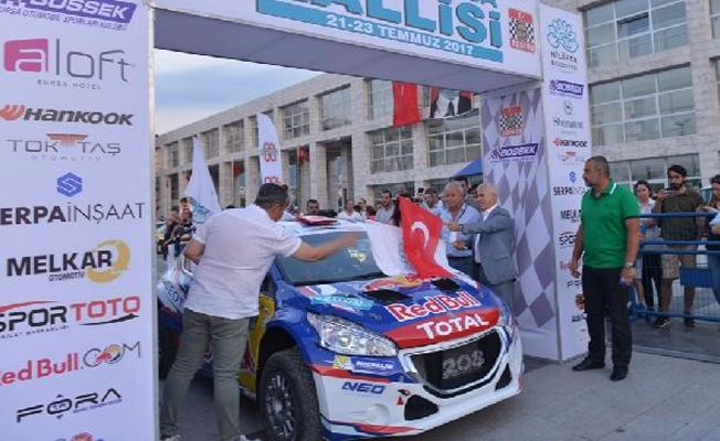 Bursa'da ralli heyecanı