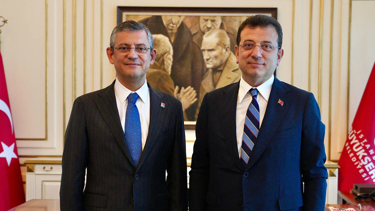 Özgür Özel'den Ekrem İmamoğlu'na ziyaret