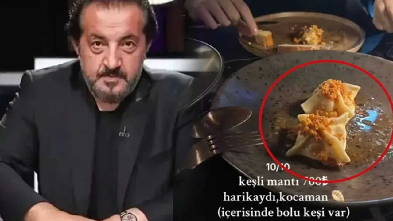 Mehmet Yalçınkaya'nın restoranındaki yüksek fiyatlar gündem oldu: Bir porsiyon mantı 700 TL