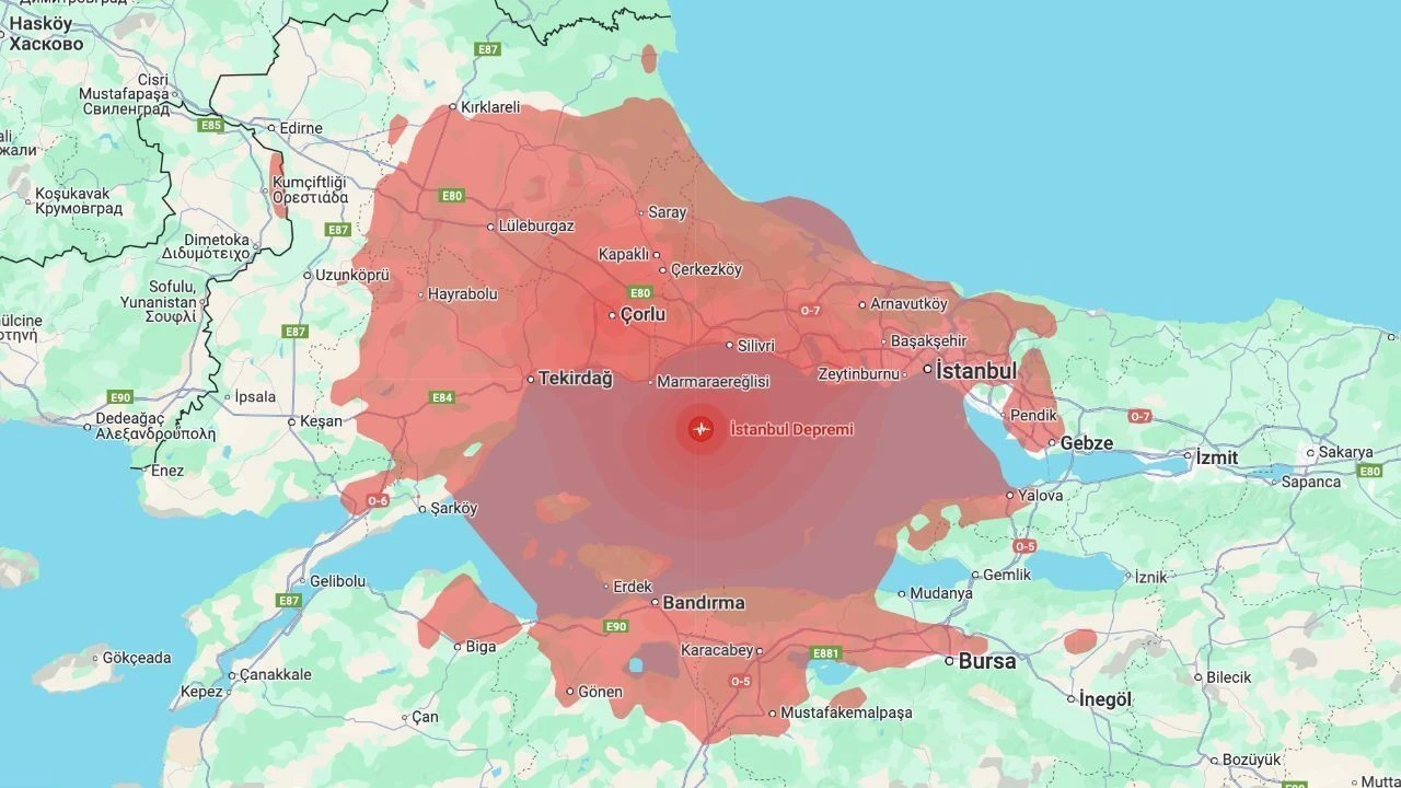 İstanbul'da deprem!