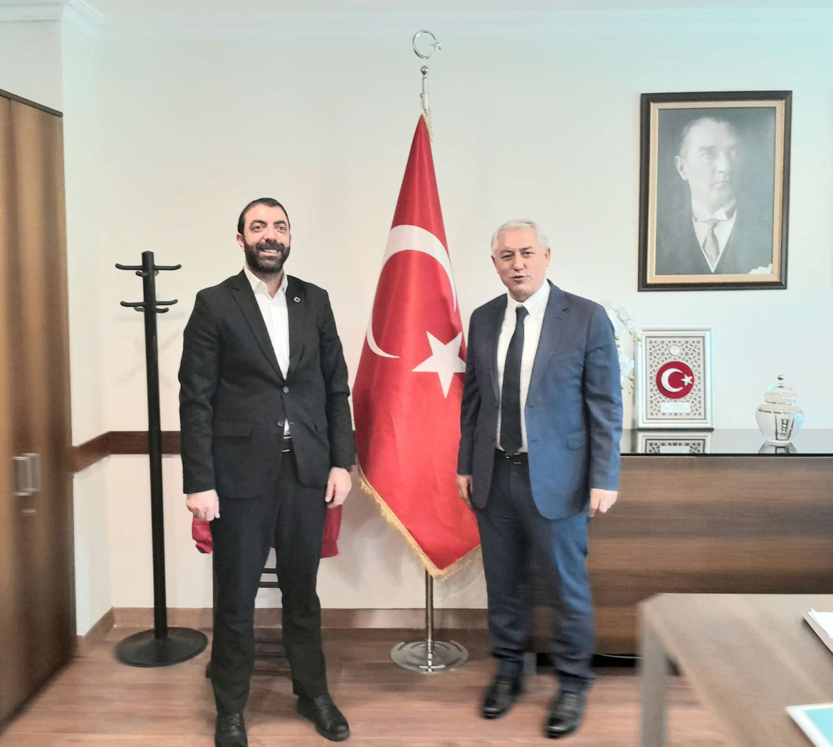 Yurt Gazetesi Temsilcisi Abdullah Ağırkan’dan AK Parti İBB Grup Sözcüsü Faruk Gökkuş’a Ziyaret