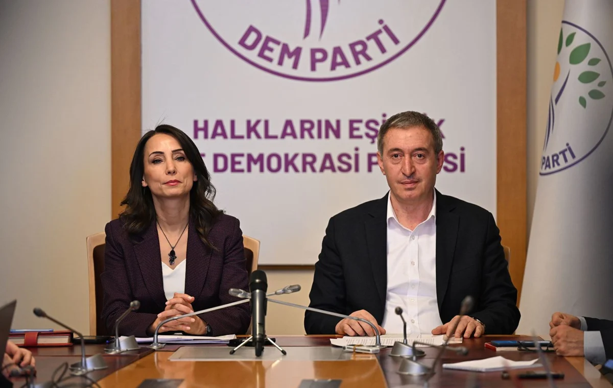 DEM Parti'den Ekrem İmamoğlu'na ziyaret açıklaması