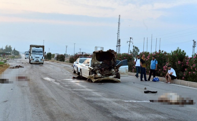 Korkunç kaza 30 hayvan öldü, çoban kaçtı…