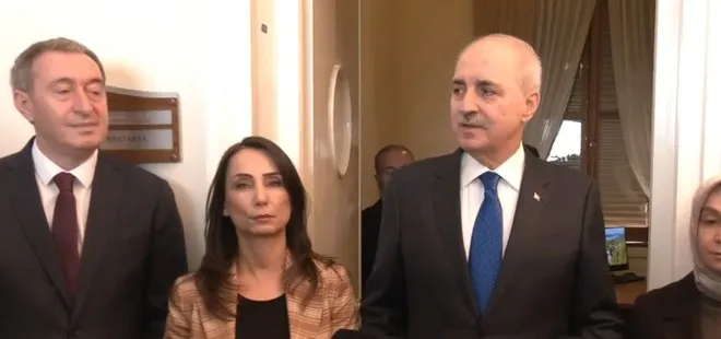 Numan Kurtulmuş'tan DEM'e ziyaret