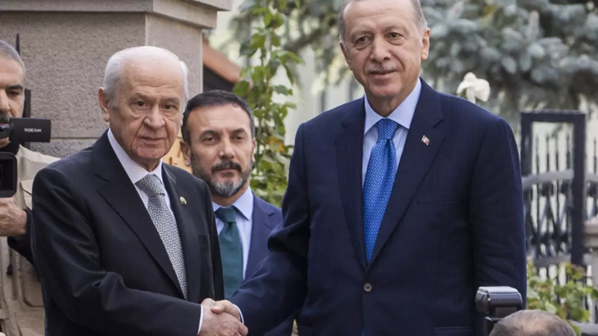 Cumhurbaşkanı Erdoğan'dan Bahçeli'ye bayram tebriği
