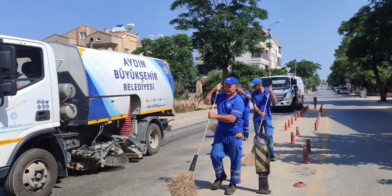 Başkan Çerçioğlu'nun çalışmaları ile Kuşadası ve Didim pırıl pırıl oluyor