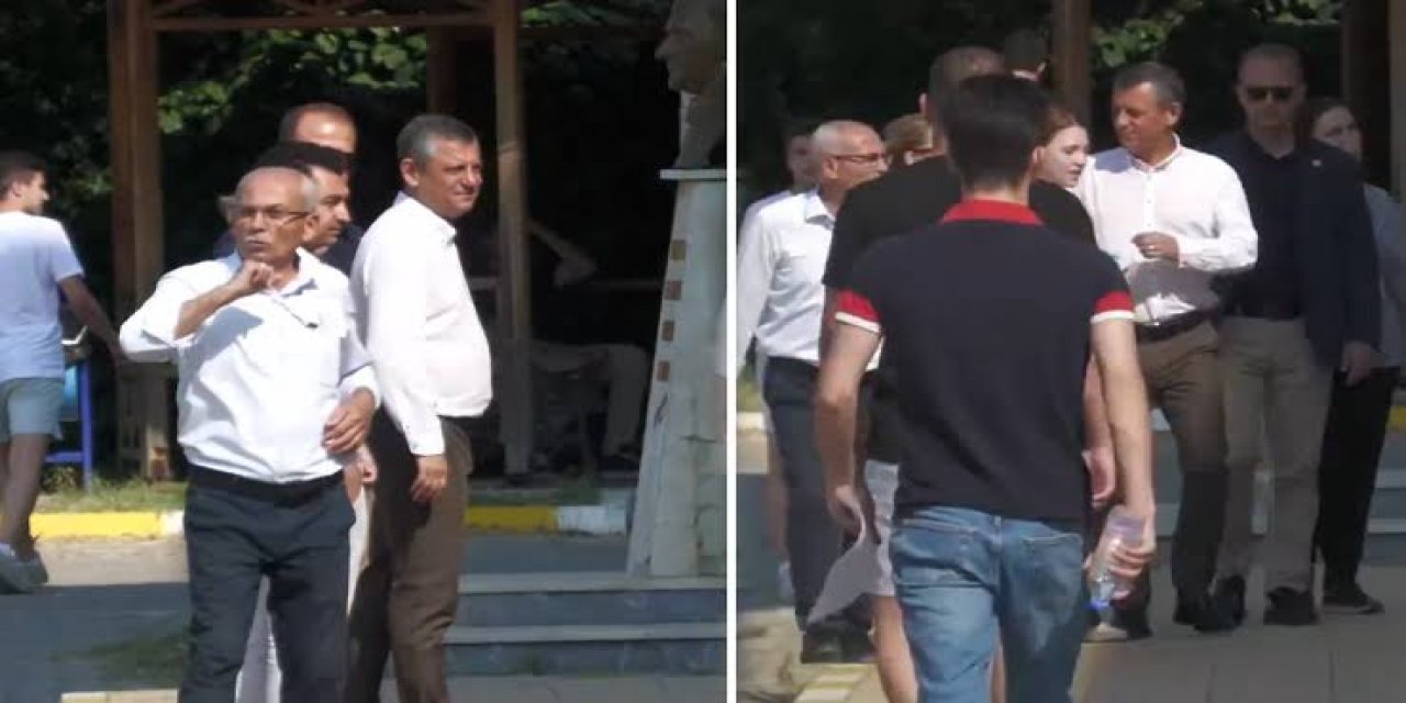 Özgür Özel, Ferdi Zeyrek'in kızını sınava götürdü