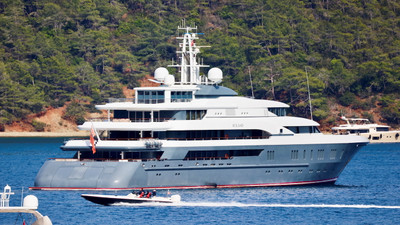 Rus milyarder Bodrum'a demir attı