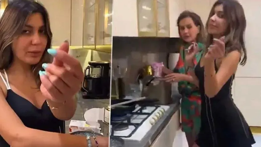 Bahar Candan ablası için Dilan Polat ile helva kavurdu: Paylaşımı tepki topladı