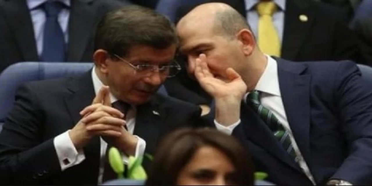 Ahmet Davutoğlu'ndan Süleyman Soylu'ya çok ağır sözler!