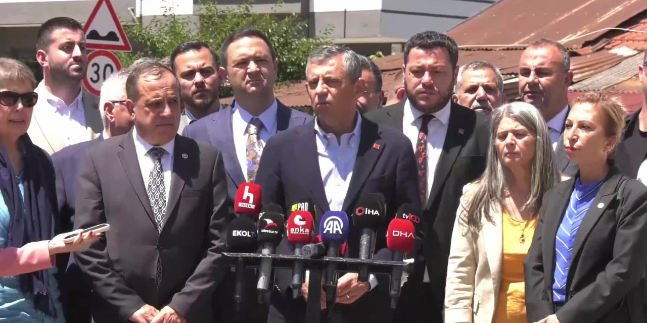 CHP Lideri Özgür Özel Bolu'da: Bunun tek sorumlusu var, o da Turizm Bakanı!