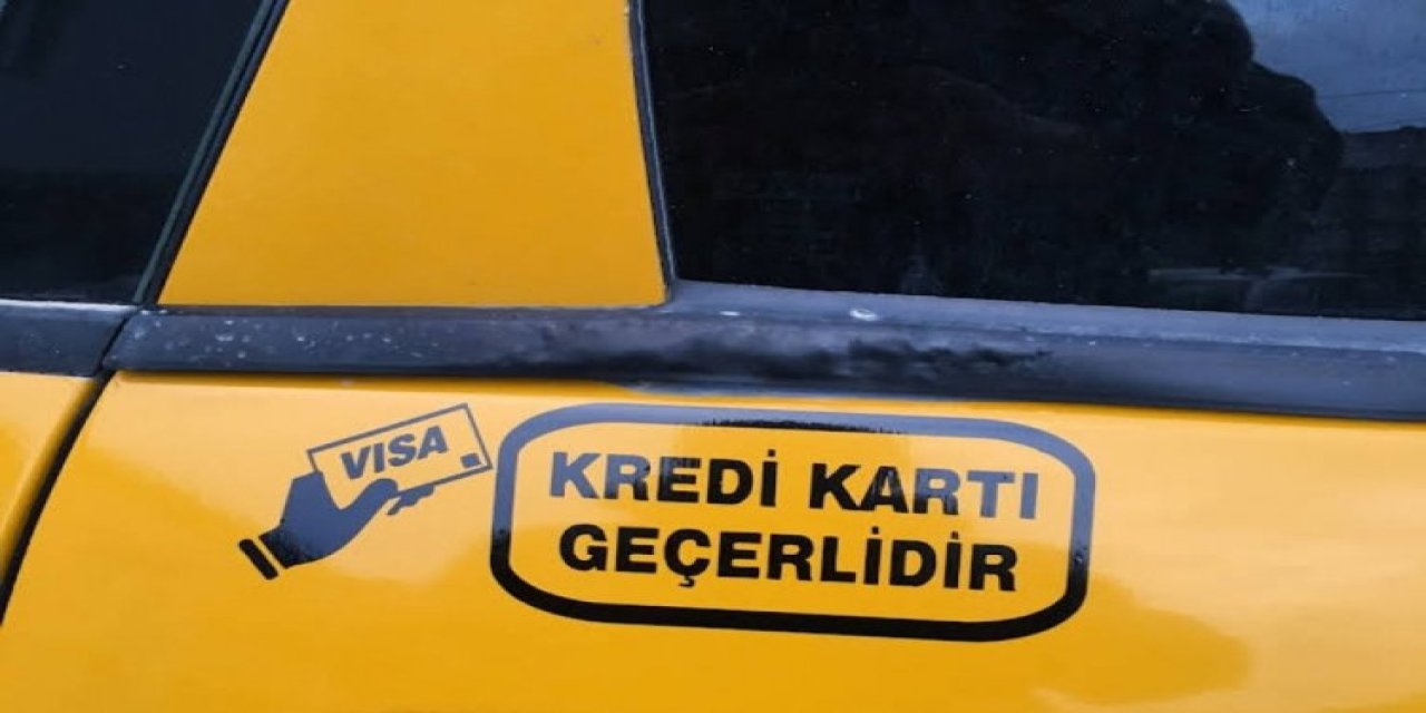 Takside kartla ödeme yapanlar yandı! Farkında olmadan...