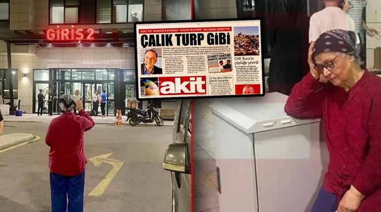Yandaş gazeteden utanç verici manşet: Hasta başkanı ve gözü yaşlı ailesini hedef aldılar!
