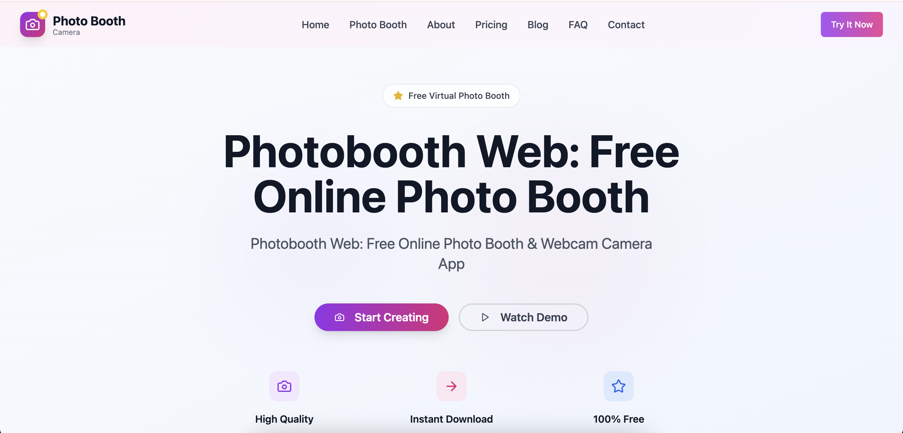 Free Online Photo Booth: Capture Your Memories with photoboothcamera.com!