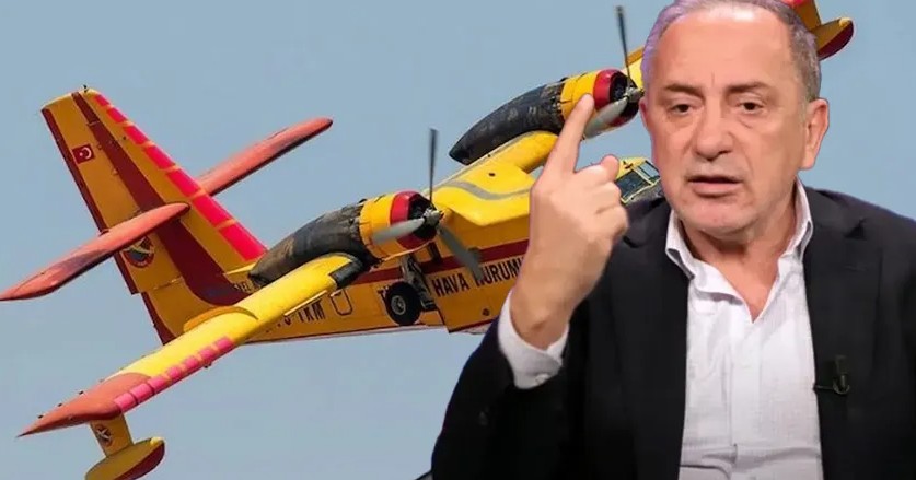 Fatih Altaylı yangın uçaklarına isyan etti: 6 bidon su ne işe yarar?