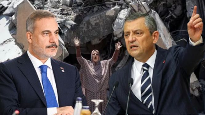Özgür Özel'den Hakan Fidan'a İsrail tepkisi: Yaptırım kararlarına imza atmıyor...