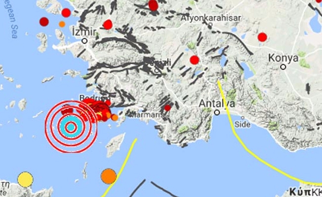Ege’de bir deprem daha!