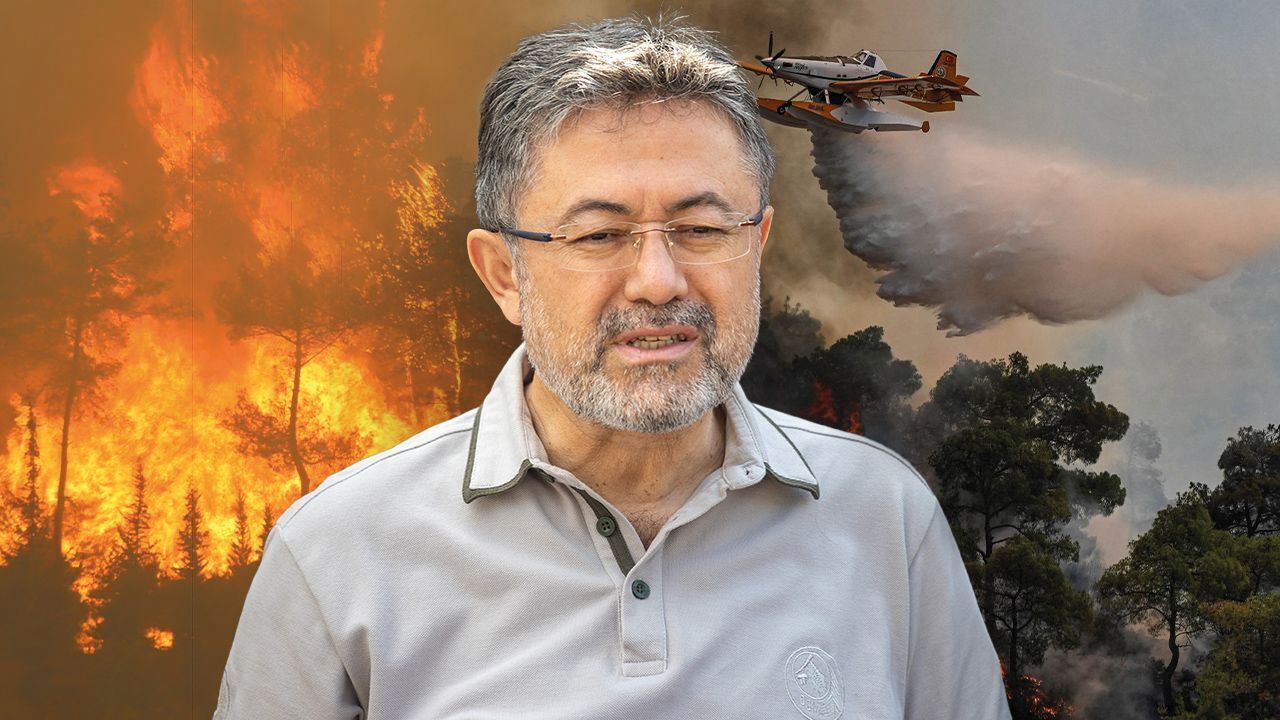 2 yangın kontrol altında! Bakan Yumaklı duyurdu!