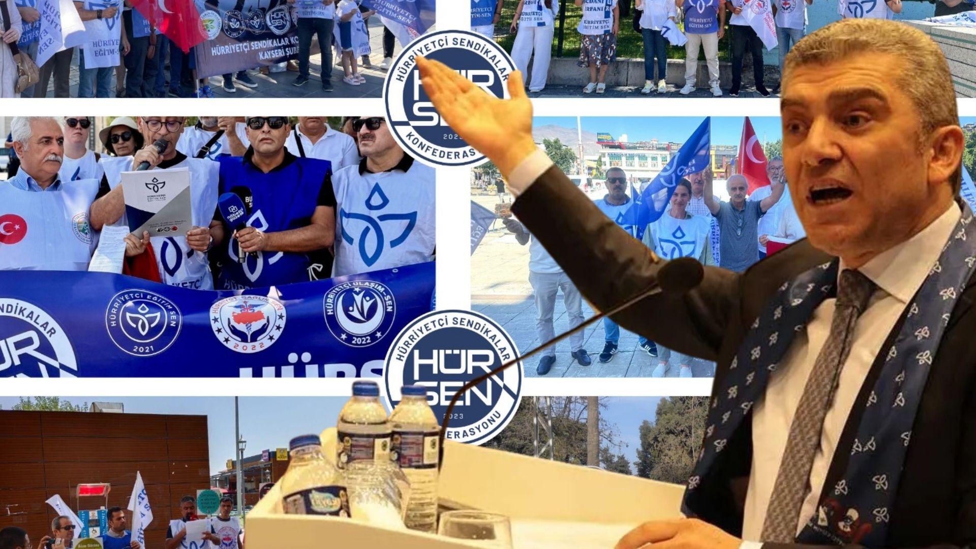Hür-Sen Tüm İllerde Sahaya İndi: Hak Yoksa Huzur da Yok!
