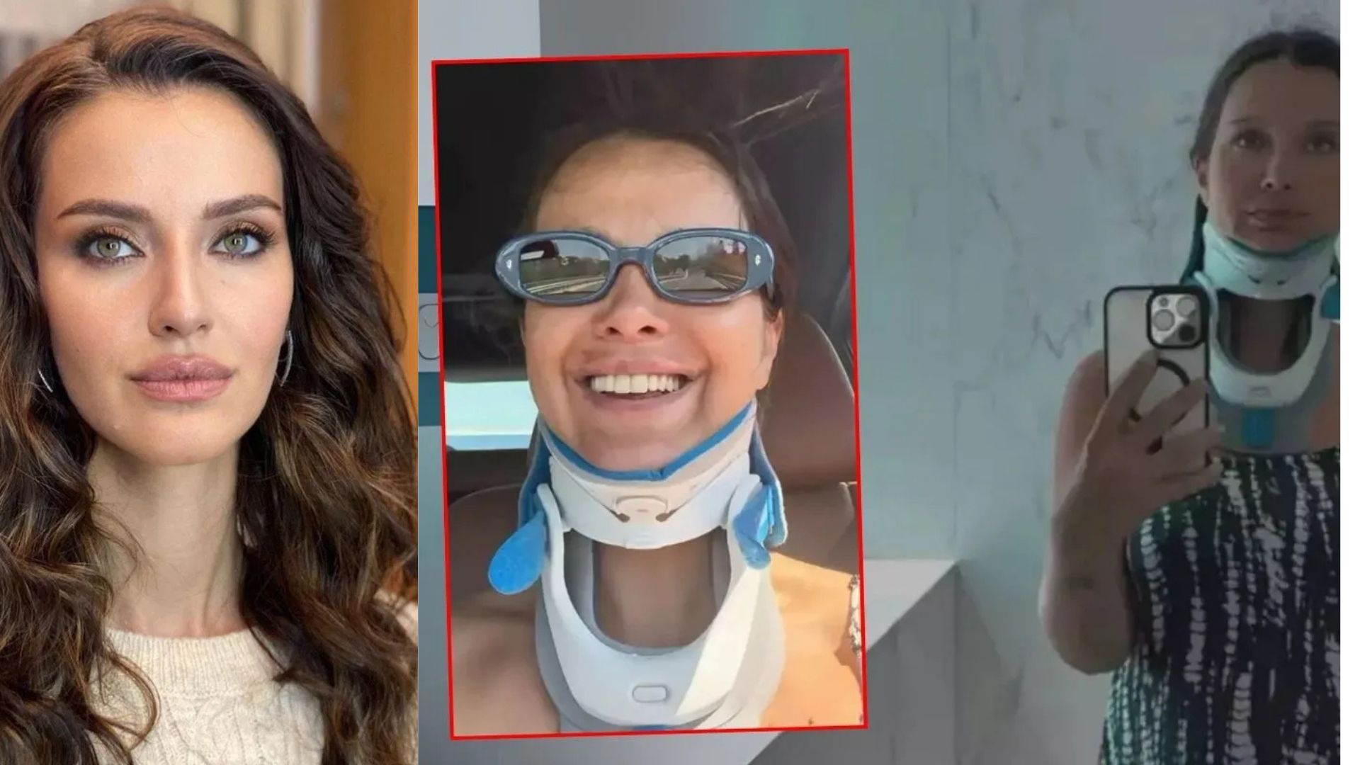 İrem Helvacıoğlu'na tatilde kaza şoku: Denizde çocuk kafama düştü