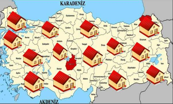 En çok konut alınan iller belli oldu!