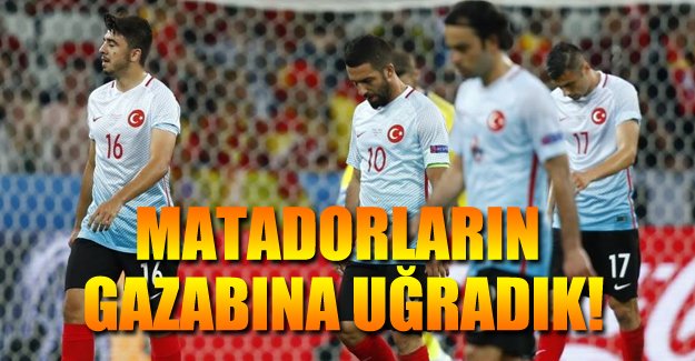 İspanya ile boy ölçüşemedik
