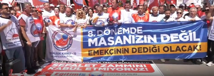 Birleşik Kamu-İş Konfederasyonu Genel Başkanı Orhan Yıldırım: “Biz iktidarı bir kez daha uyarıyoruz"