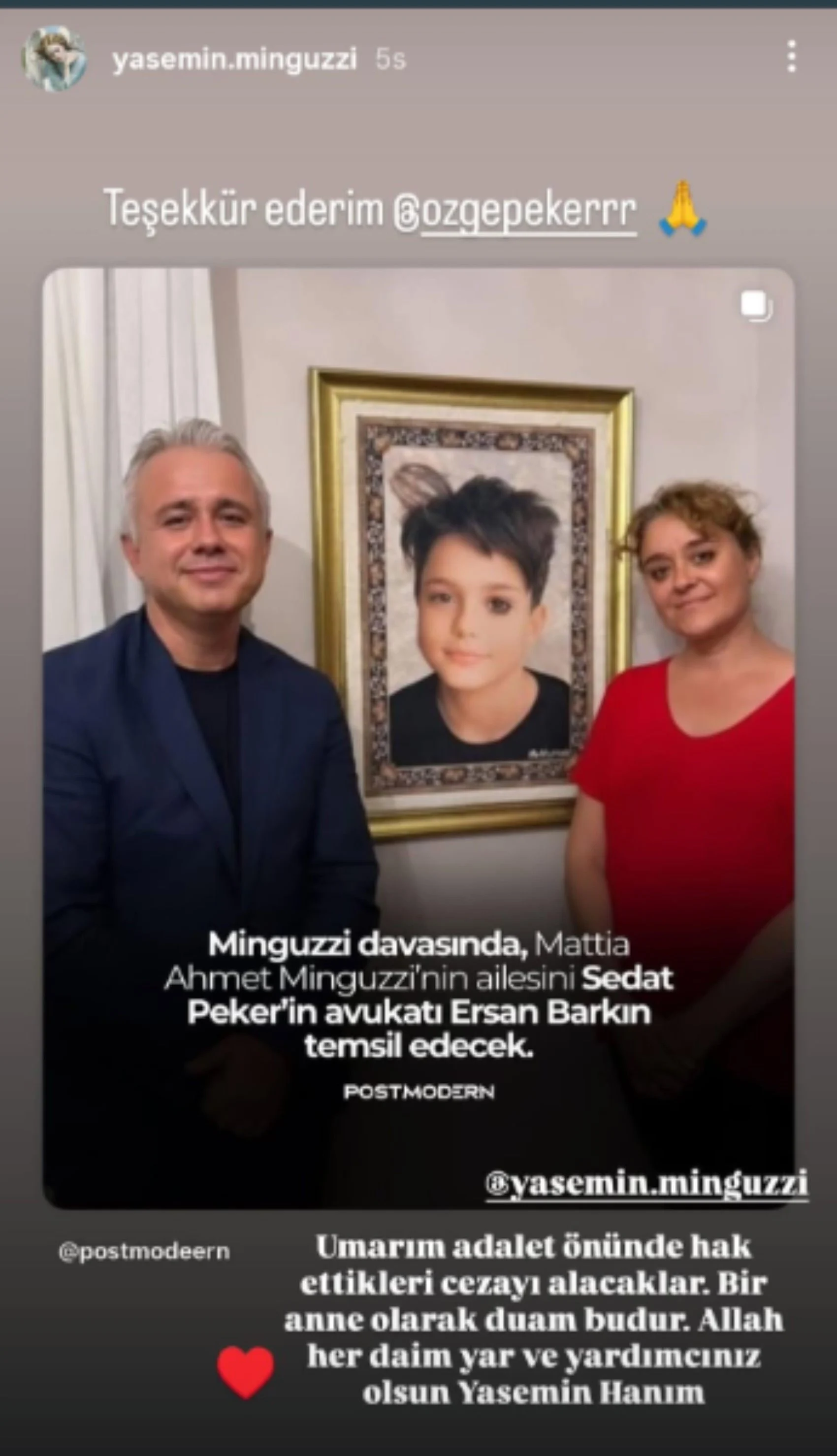 Sedat Peker avukatını yönlendirdi: Minguzzi davasına artık o isim bakacak!