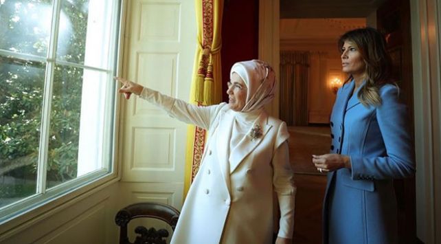 Emine Erdoğan’dan Melania Trump’a Gazze çağrısı!
