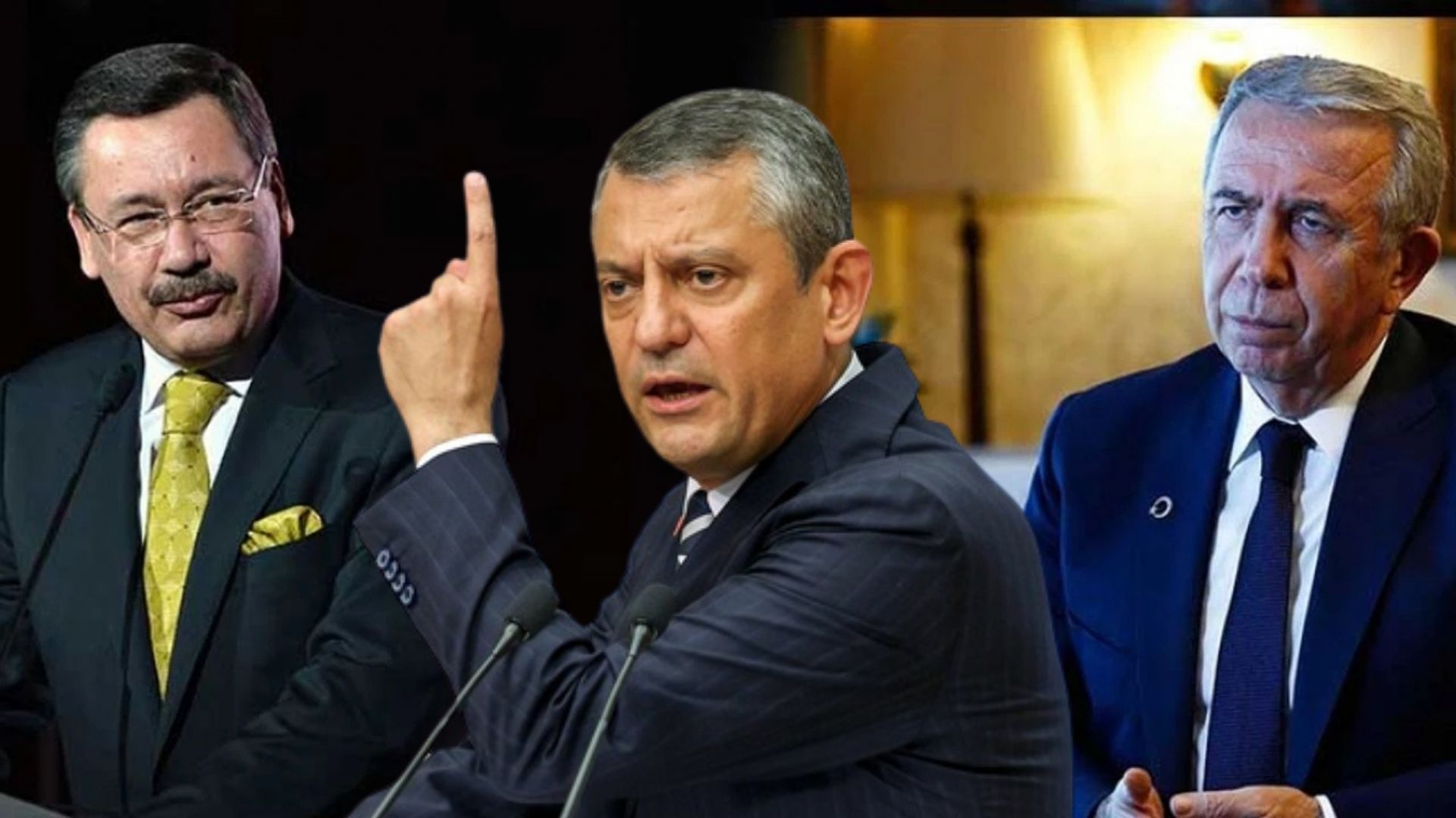 CHP lideri Özgür Özel'den, Mansur Yavaş'a destek, Gökçek'e tepki: Ya 'hırsız' ya 'FETÖ'cü' denilerek istifa ettirildi...