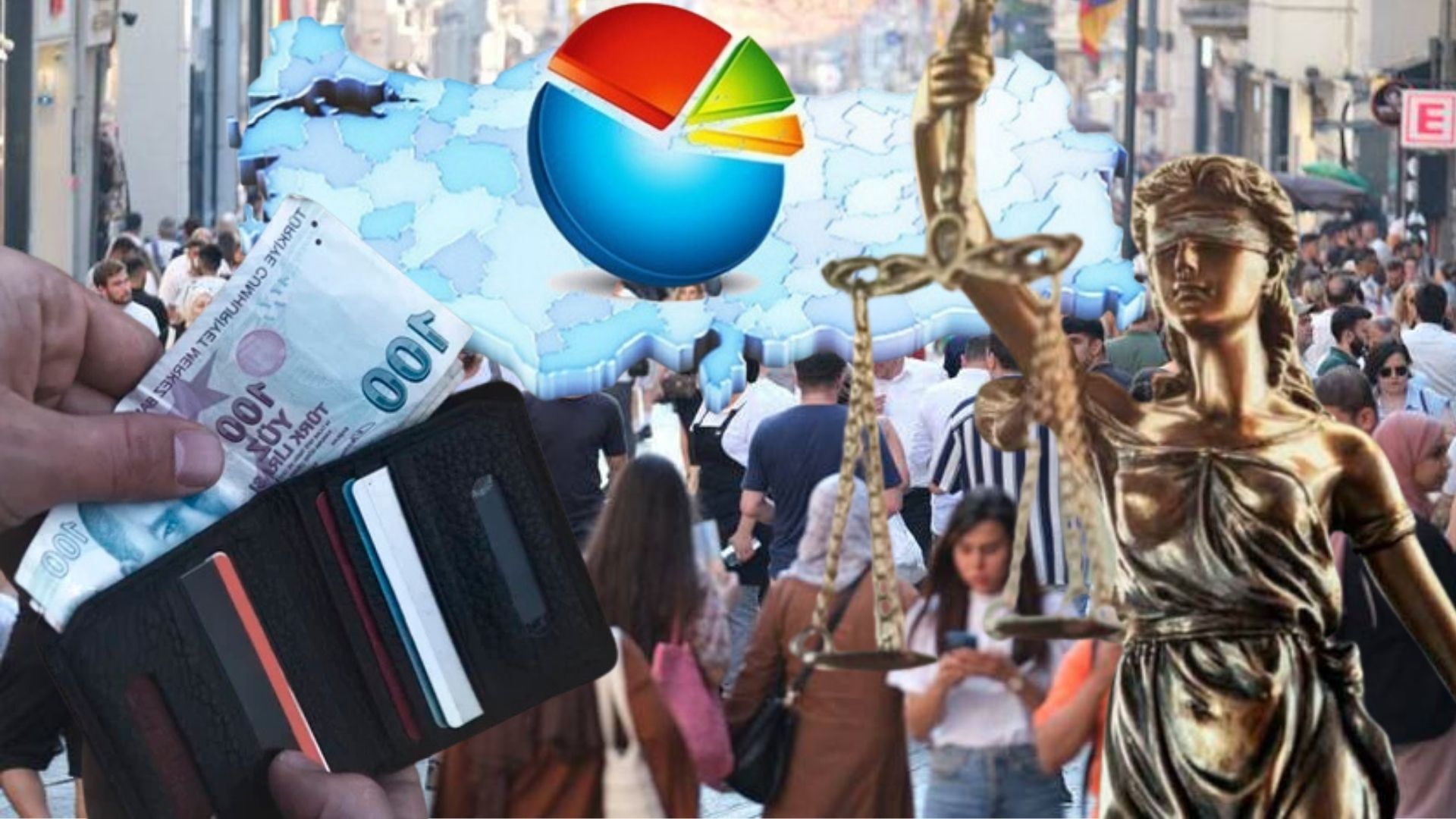 Son ankette çarpıcı sonuç: Vatandaş adaletten ve ekonomiden ne kadar memnun?