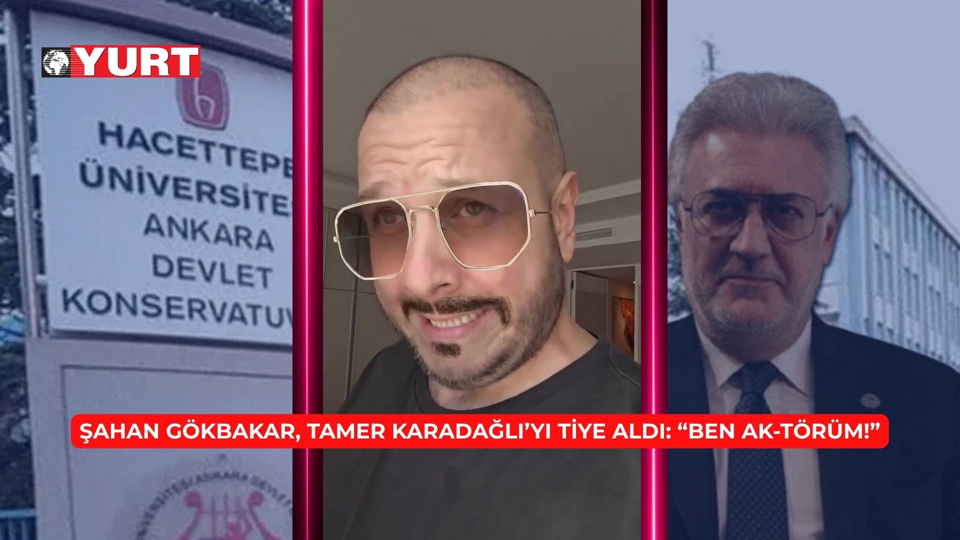 Şahan Gökbakar’dan Tamer Karadağlı’ya “AKtörüm” Göndermesi