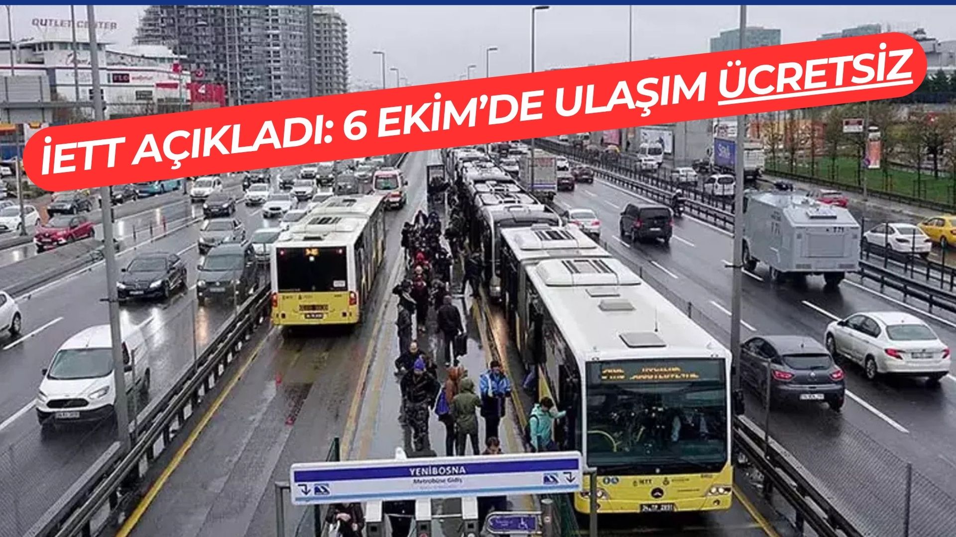 İstanbul'da 6 Ekim'de ulaşım ücretsiz... İstisna hatlar da açıklandı! İşte ayrıntılar...