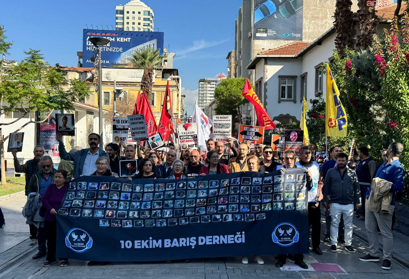 10 Ekim katliamı anmasına polis müdahalesi!