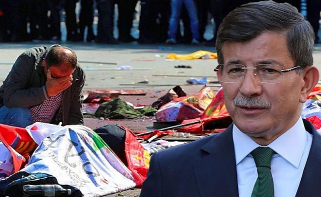 Davutoğlu’ndan 10 Ekim sessizliği: “Terör defterleri açılırsa...” demişti, bugün tek kelime etmedi