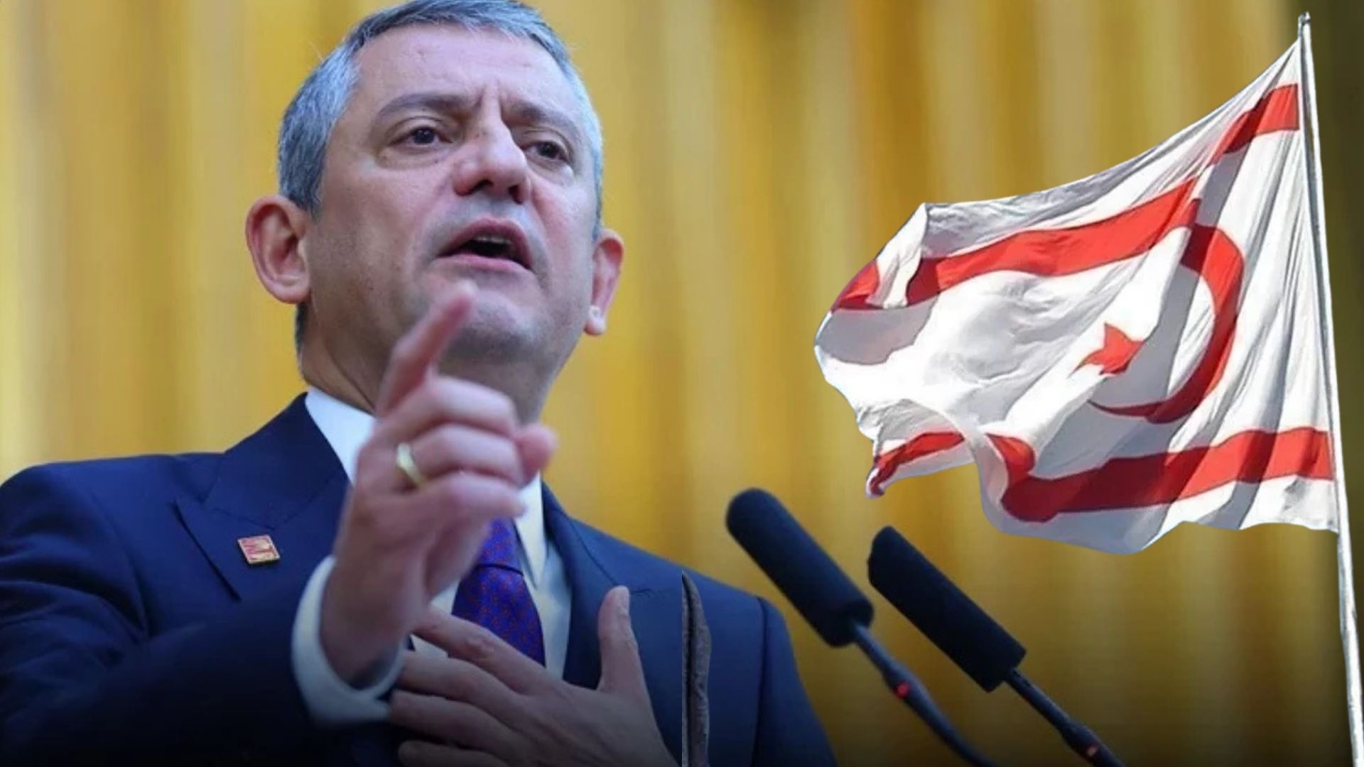 Özgür Özel: “Kıbrıs, Türkiye’nin arka bahçesi değil!”