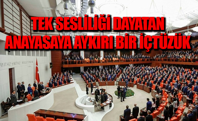 CHP'den sonra HDP de iç tüzük değişikliğini şerh düştü